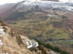 
Site of Dunraven Colliery site, Blaenrhondda, February 2012